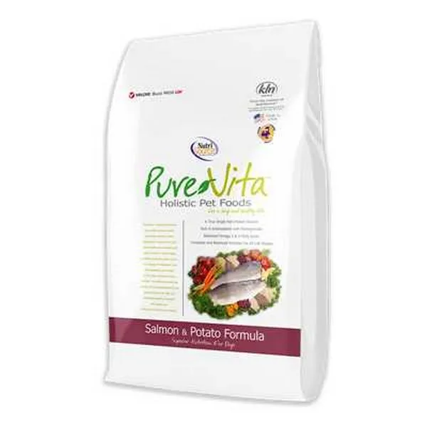 15 Lb Nutrisource Purevita  Salmon & Potato Dog Food - Treat